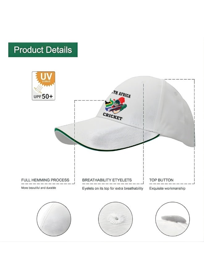 South Africa Sports Fans Combo Pack - Pack of 3 - Drawstring Bag, Hand Flag and Cap - South Africa Sports Enthusiasts Combo Pack - Ideal for Sports Matches and Events - Image 5